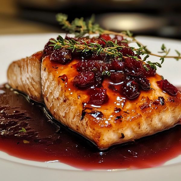 Salmón Glaseado en Miel y Mostaza con Espárragos Verdes